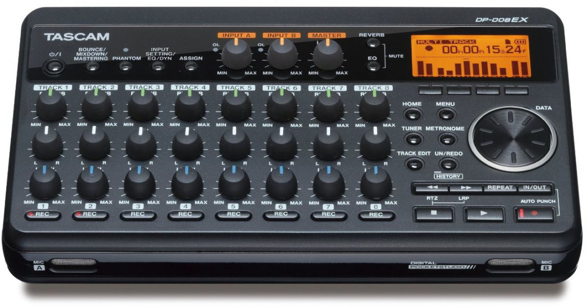 Рекордер Tascam DP-008EX